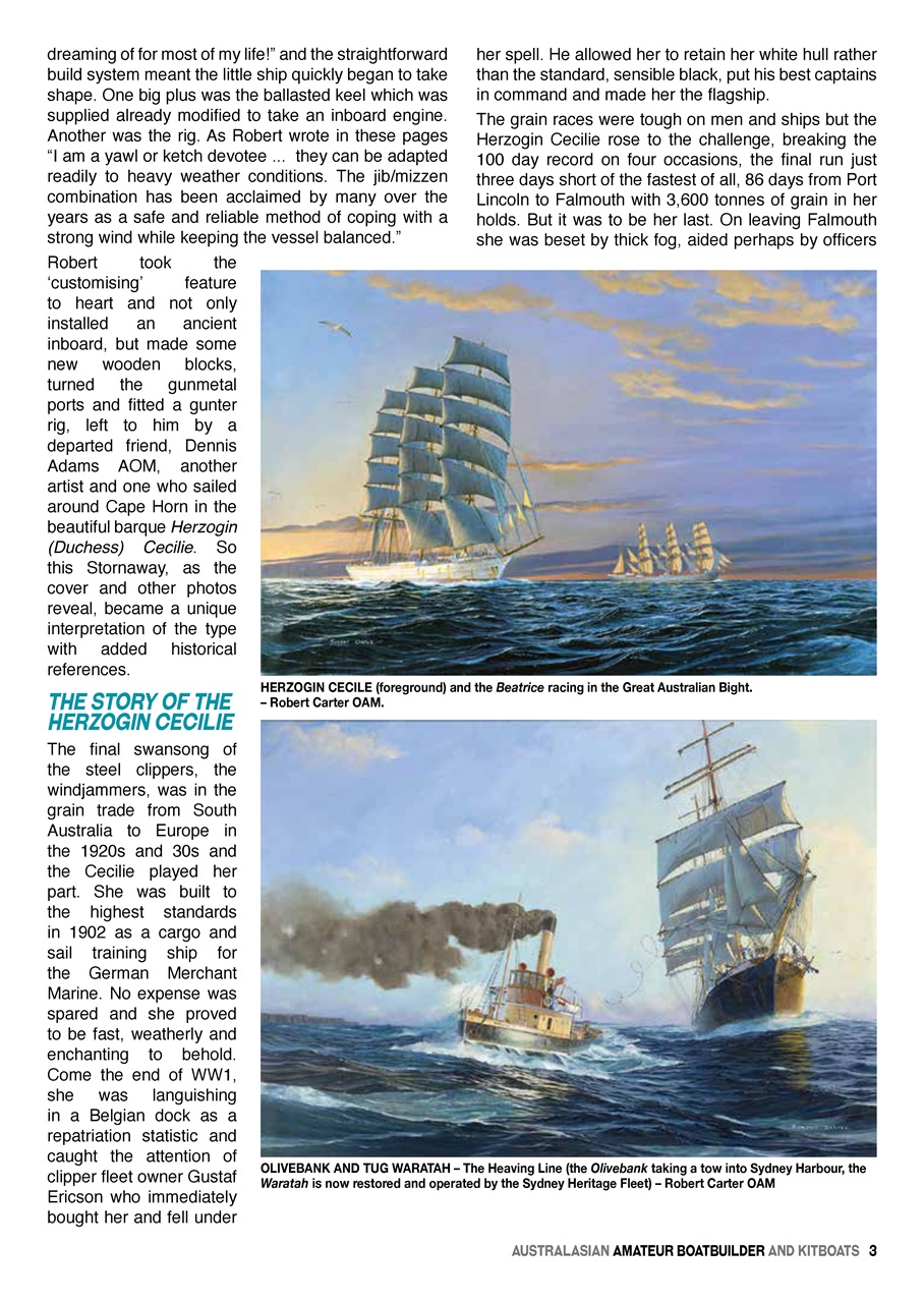 Australian Amateur Boat Builder Preview Pages