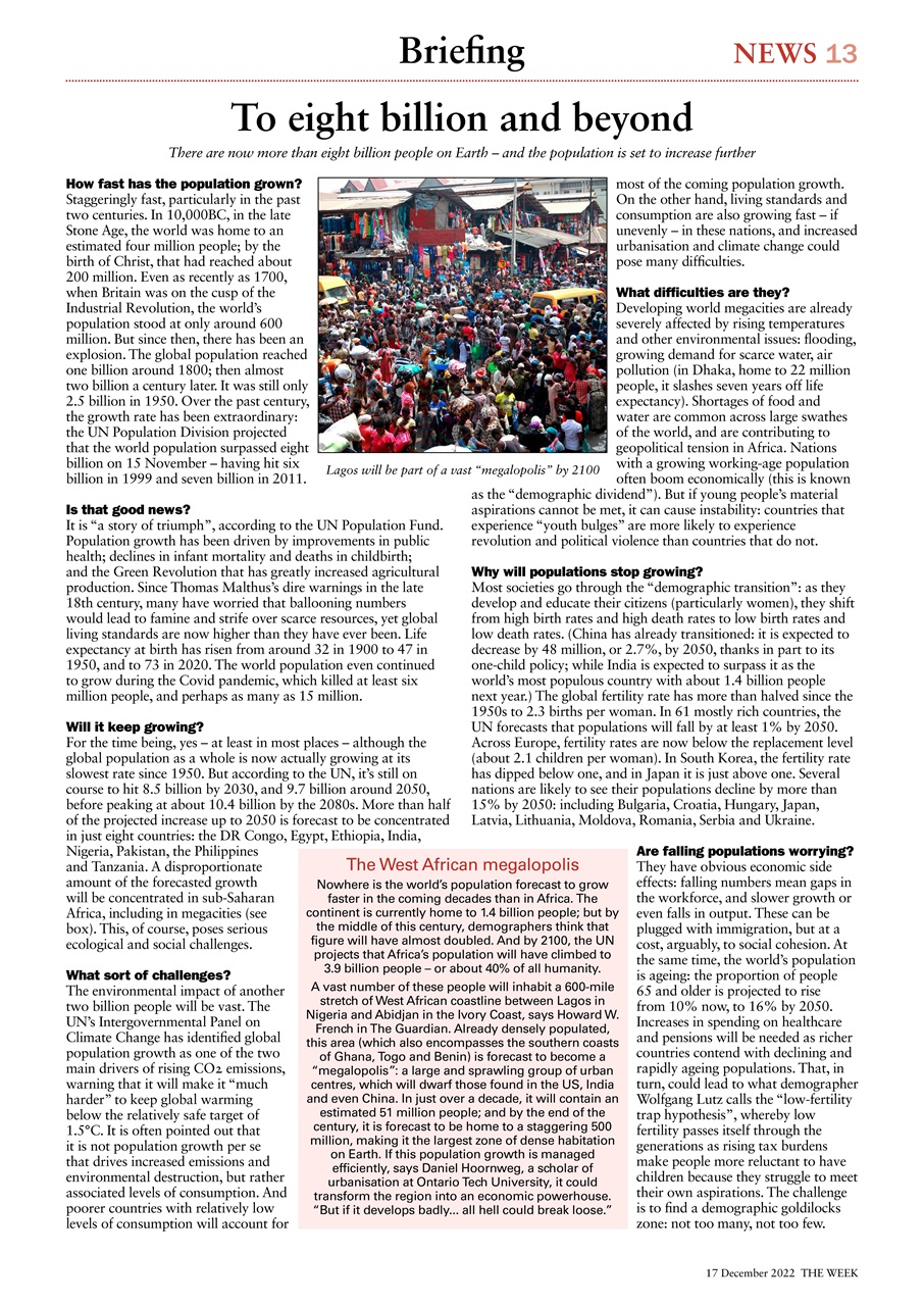 The Week Preview Pages