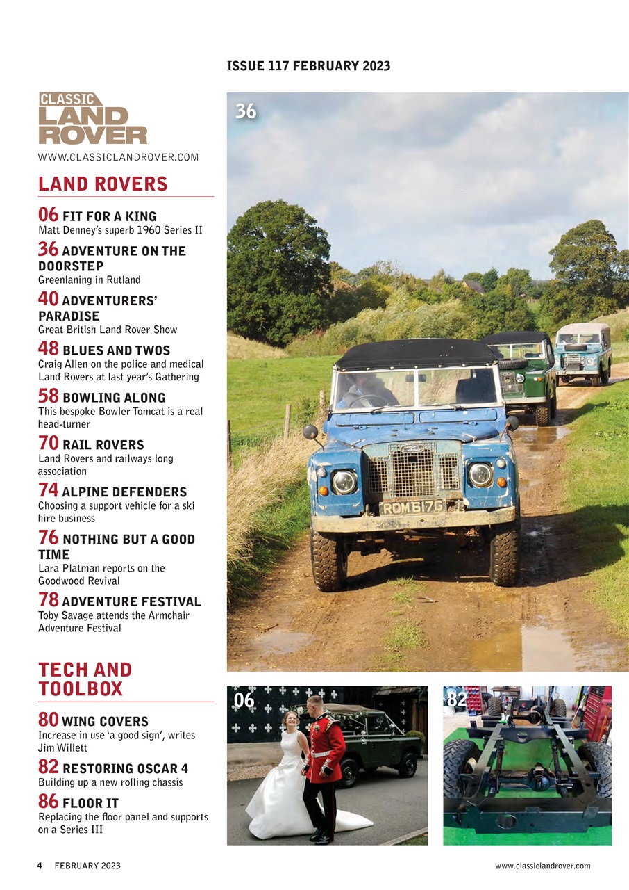 Classic Land Rover Magazine Preview Pages
