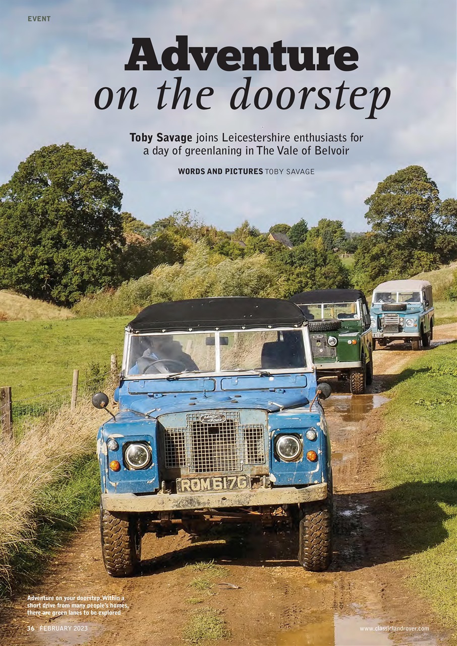 Classic Land Rover Magazine Preview Pages