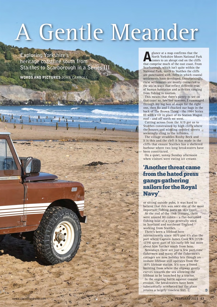 Classic Land Rover Magazine Preview Pages