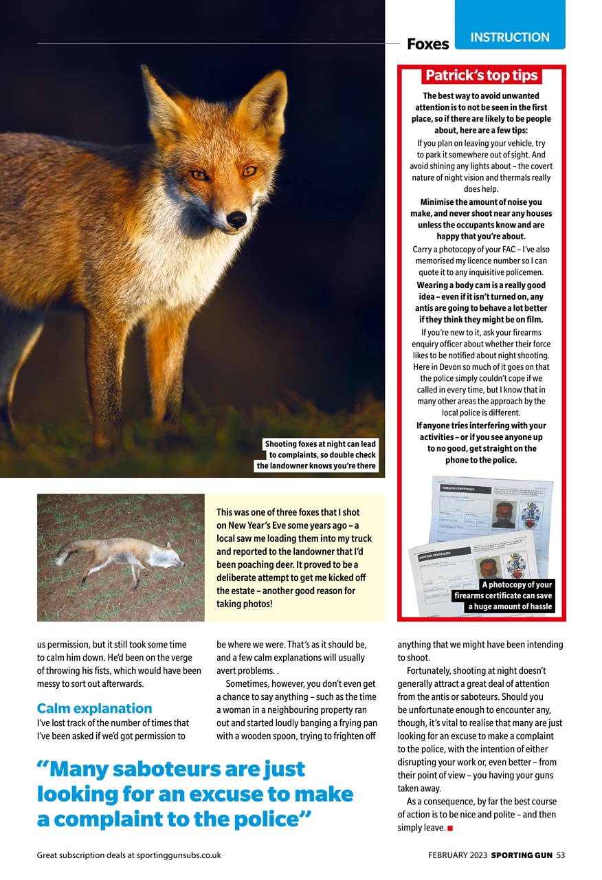 Sporting Gun Preview Pages