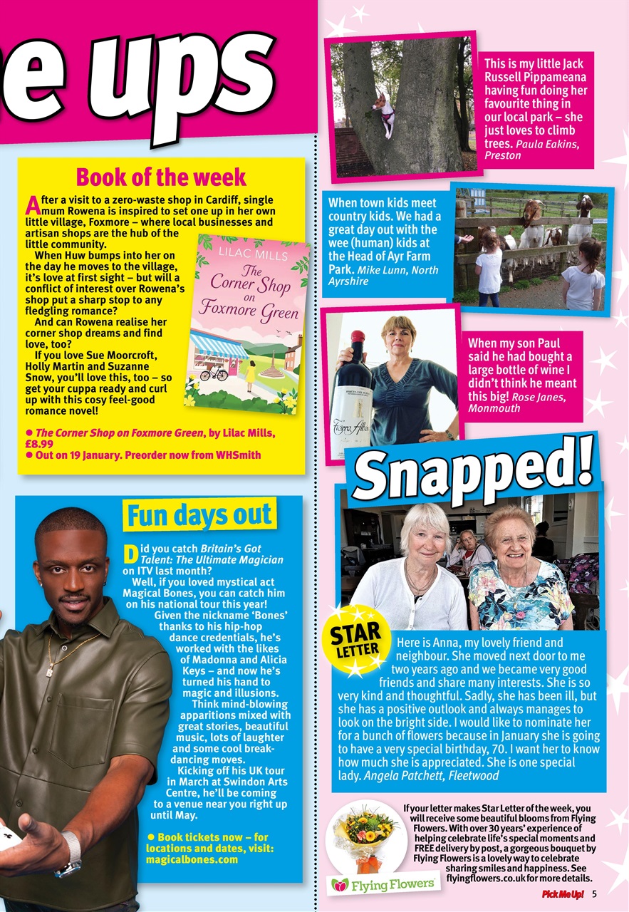 Pick Me Up Preview Pages