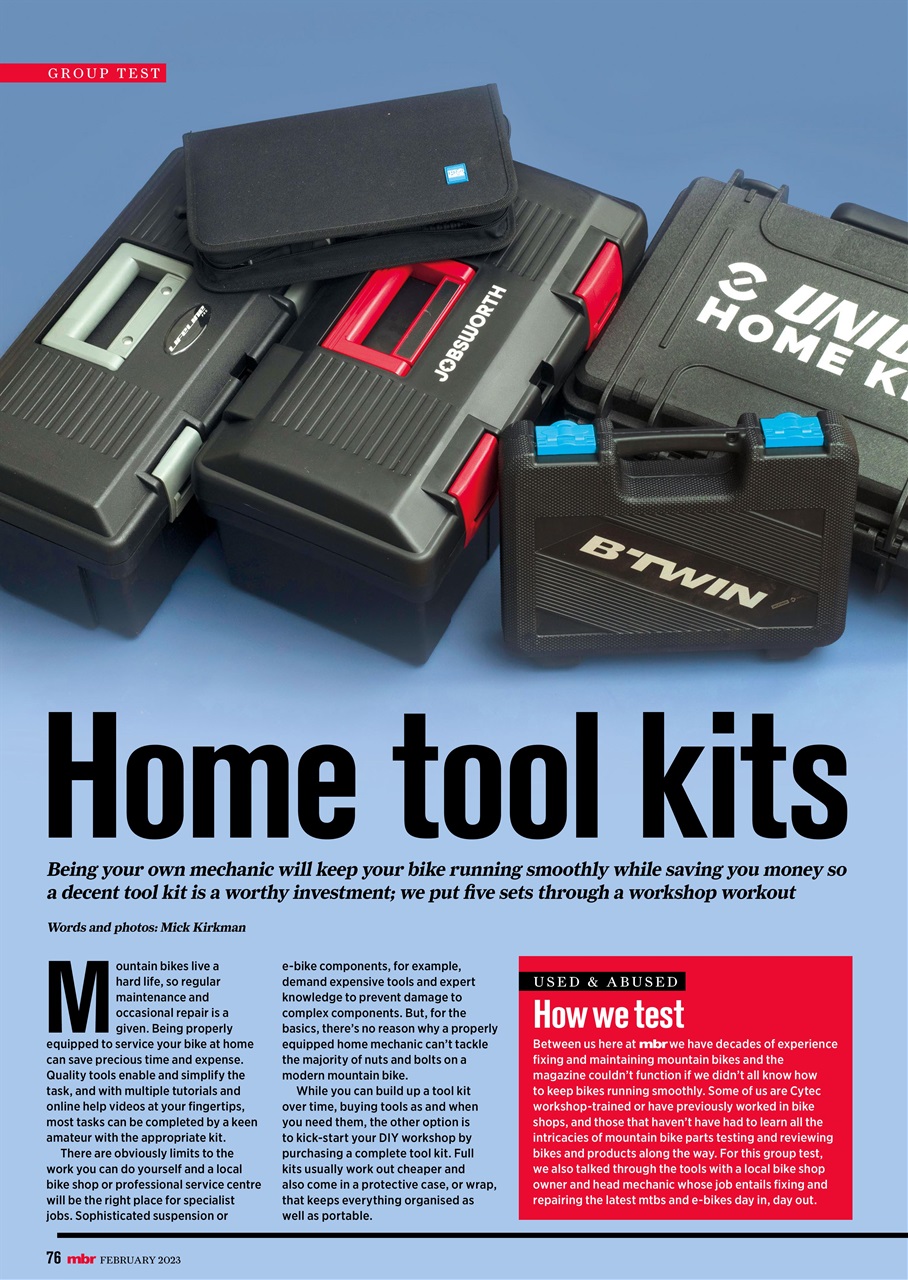 Mountain Bike Rider Preview Pages