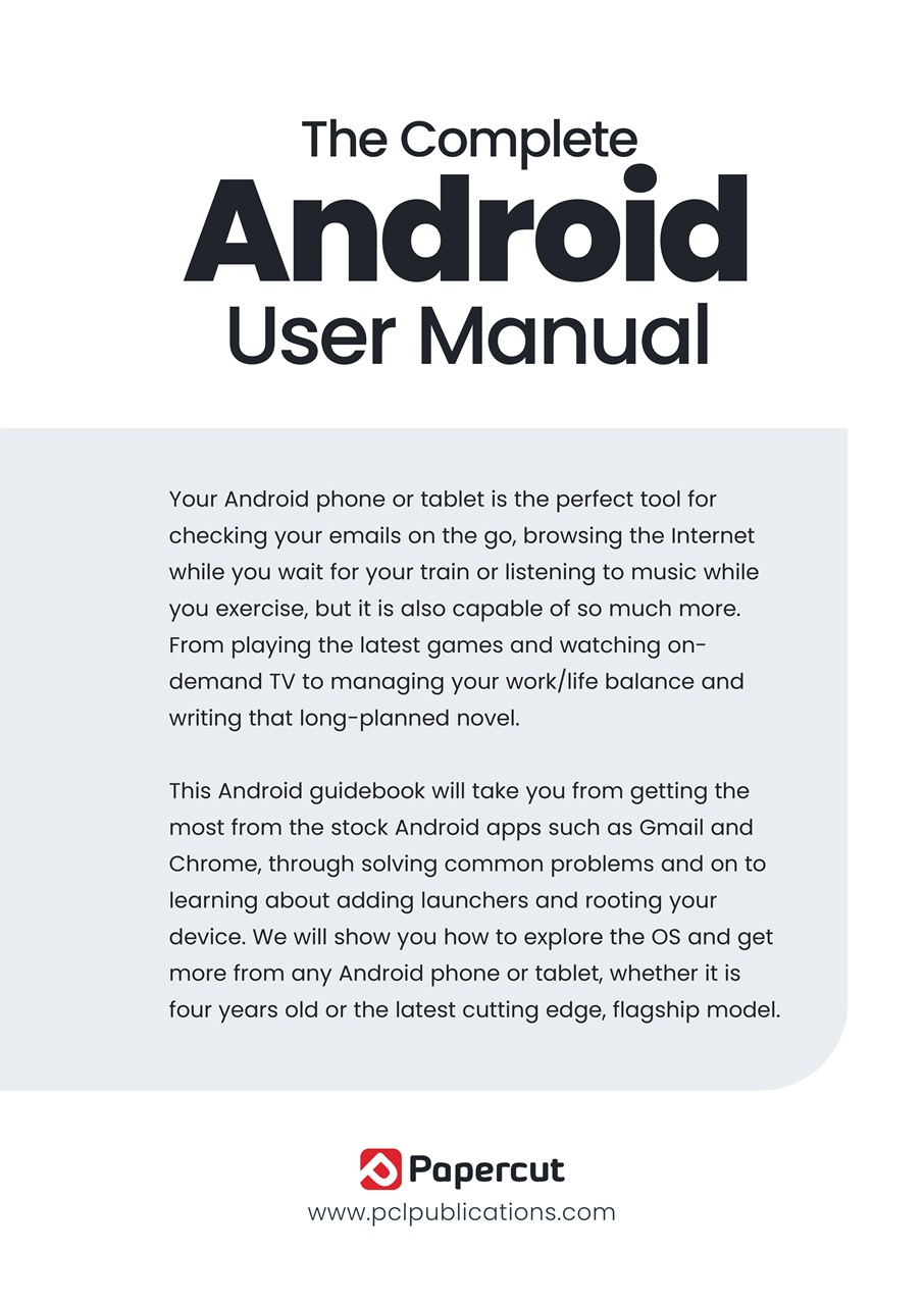 Android Smartphones & Tablets The Complete Manual Preview Pages