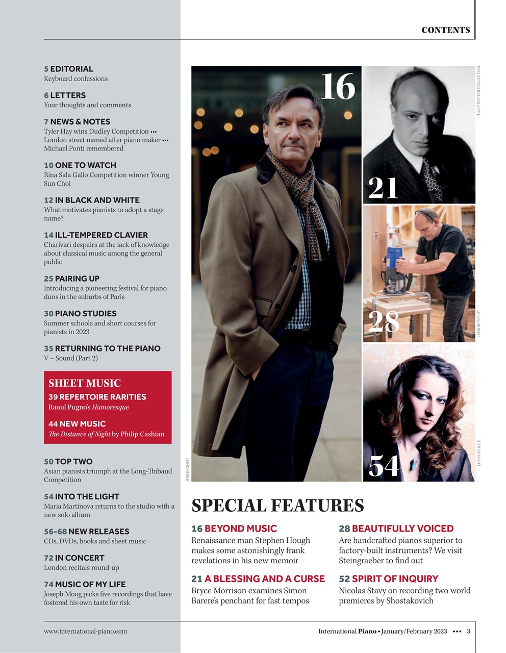 International Piano Preview Pages