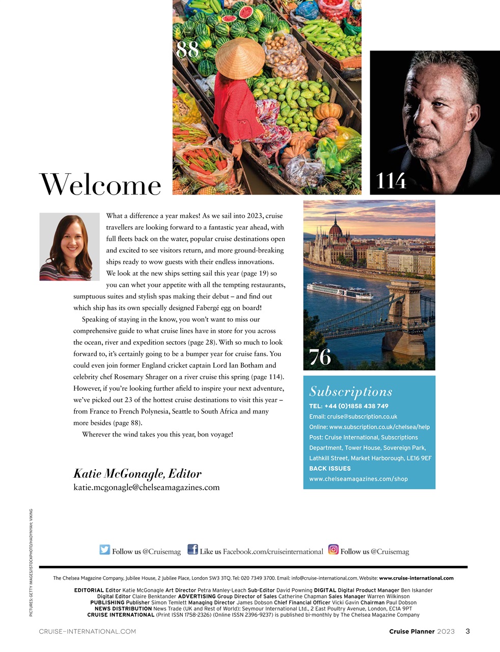 Cruise & Travel Preview Pages