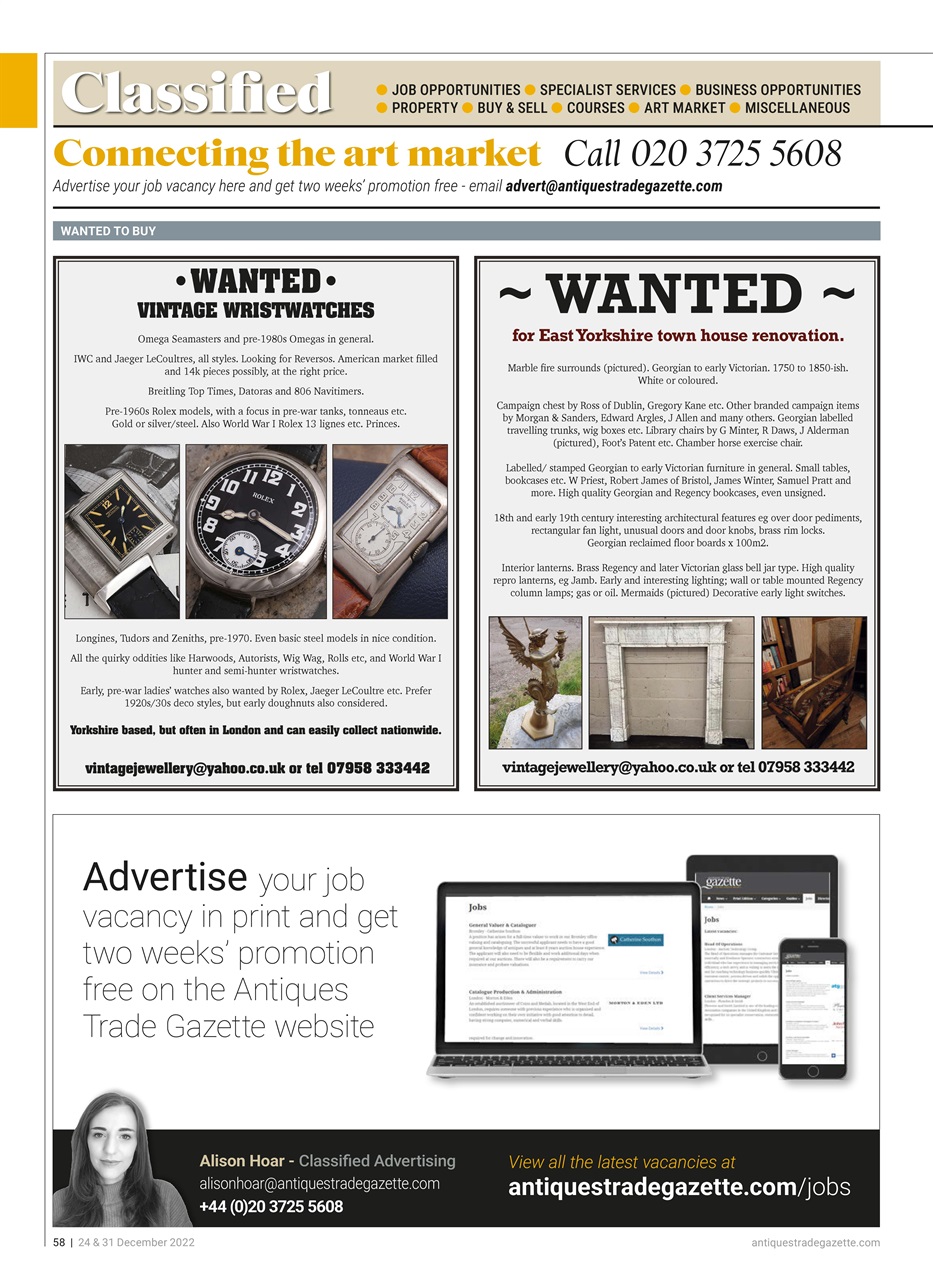 Antiques Trade Gazette Preview Pages