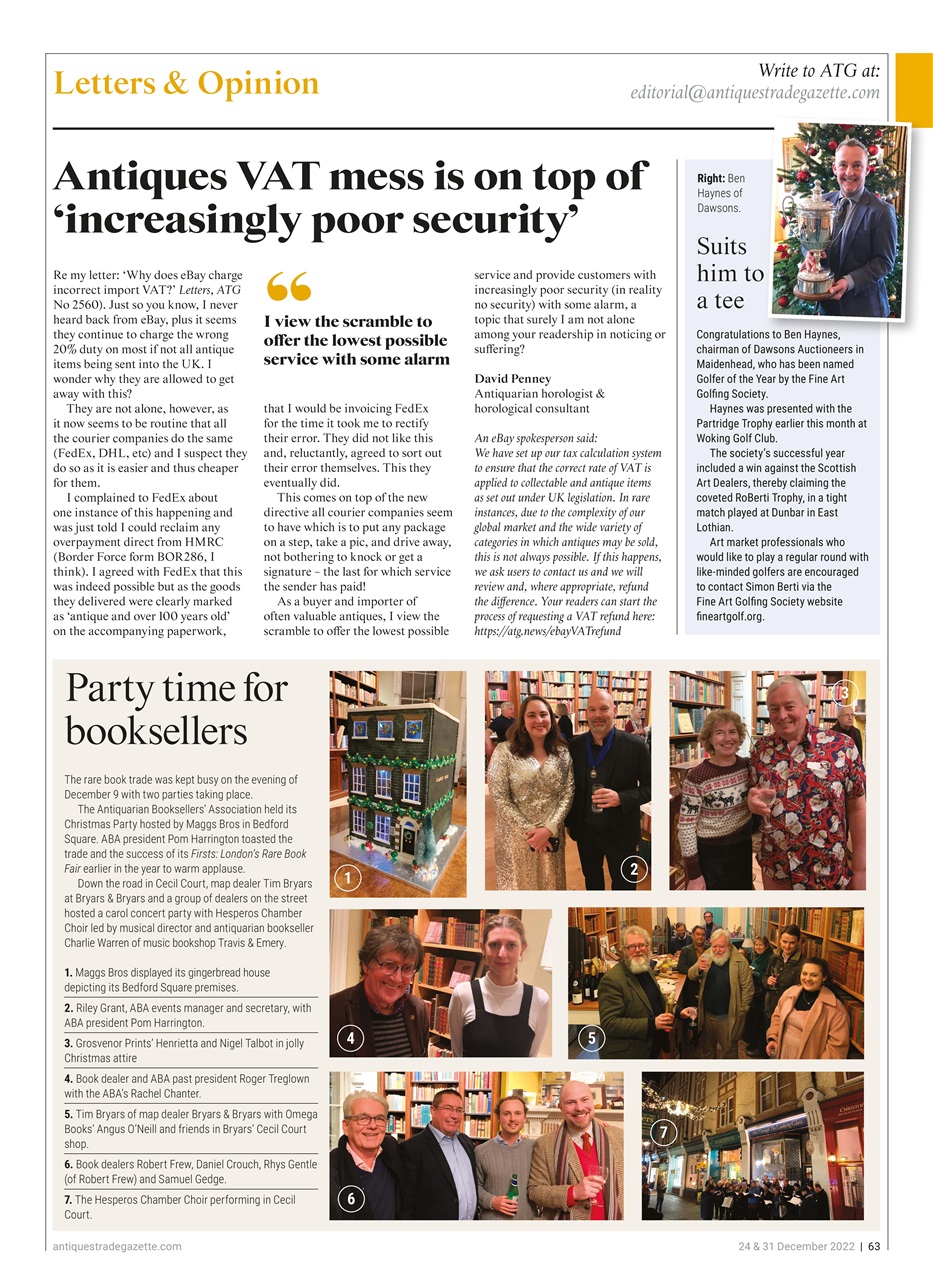 Antiques Trade Gazette Preview Pages