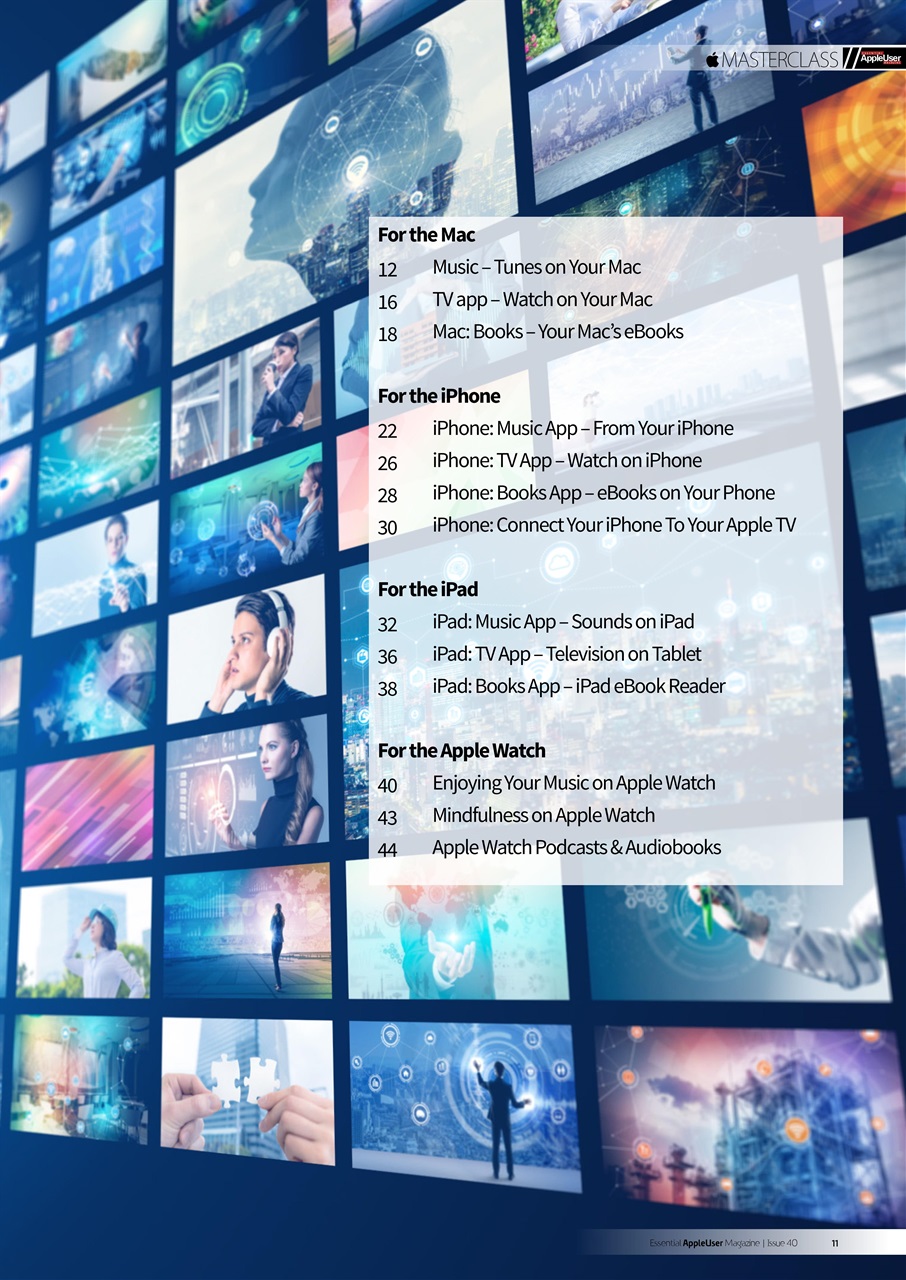 Essential Apple User Preview Pages