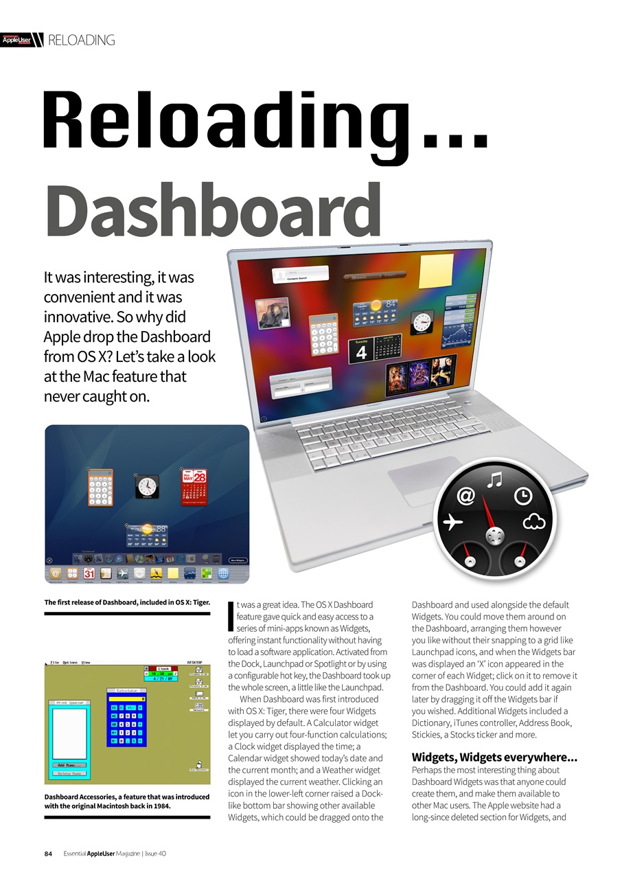 Essential Apple User Preview Pages