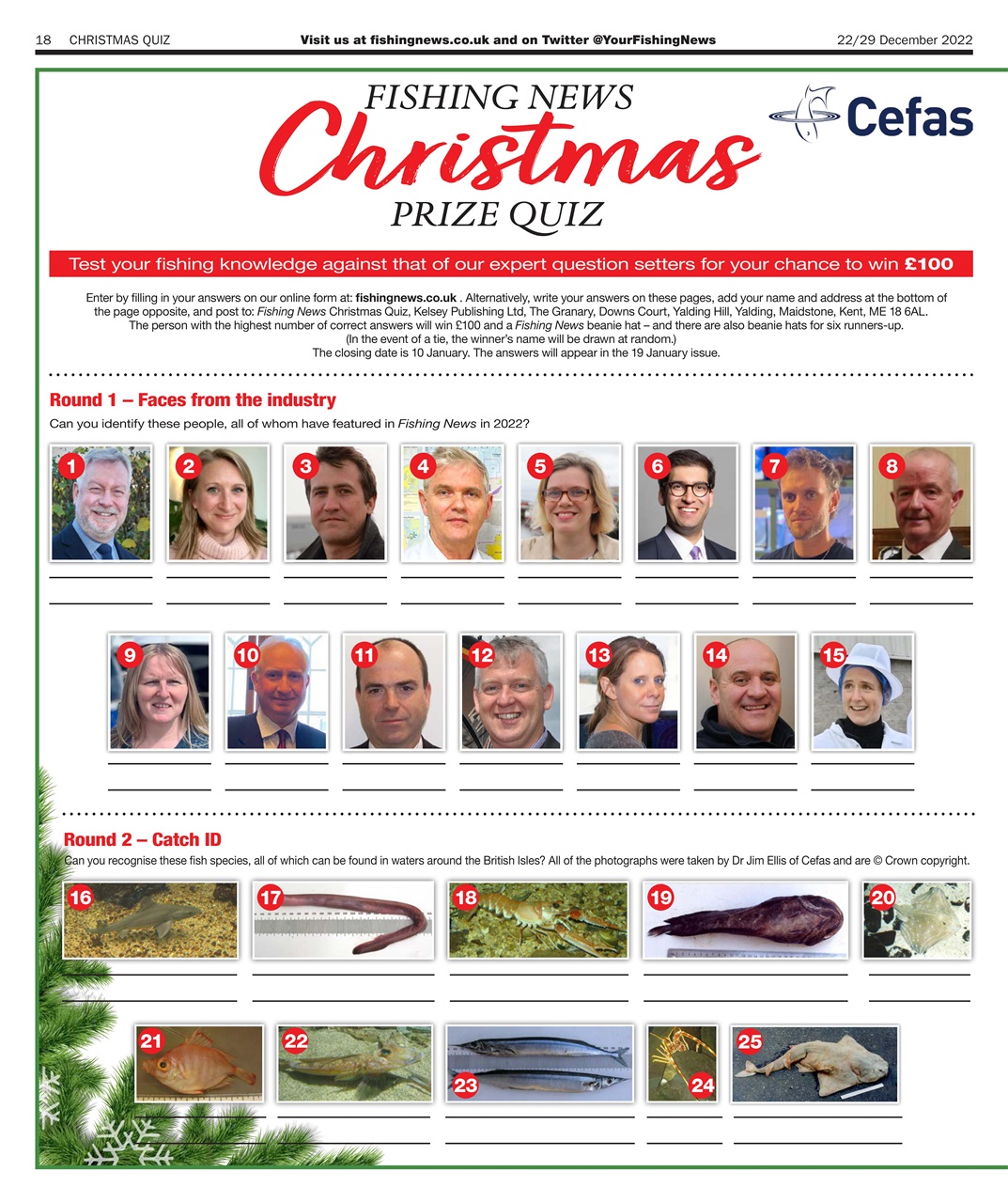 Fishing News Preview Pages