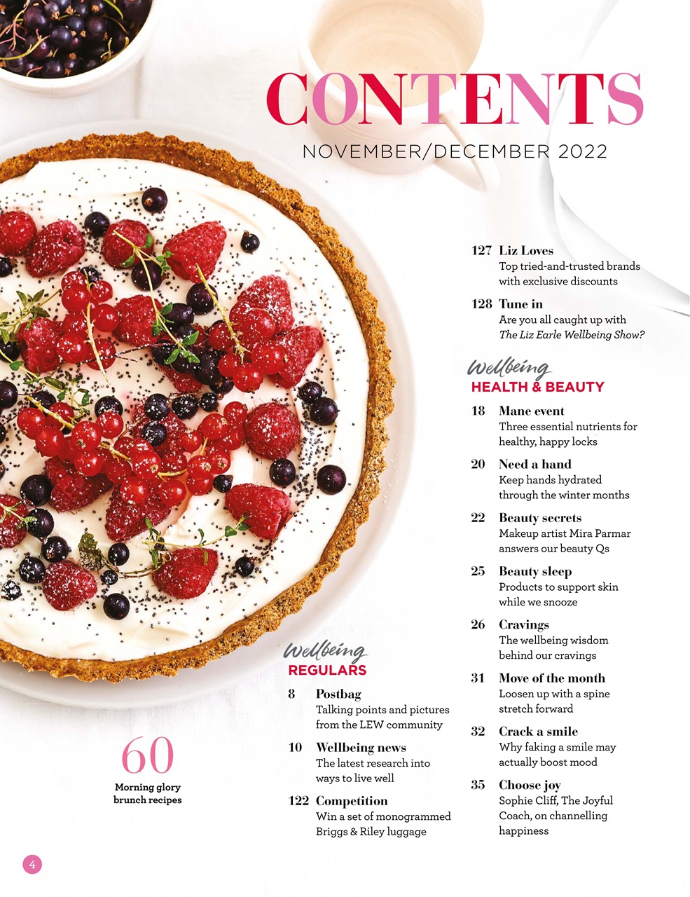 Liz Earle Wellbeing Preview Pages