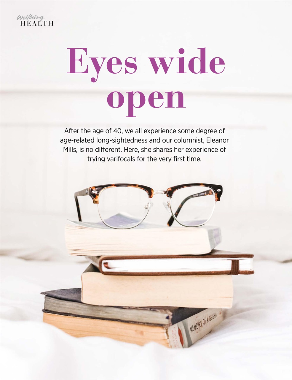 Liz Earle Wellbeing Preview Pages