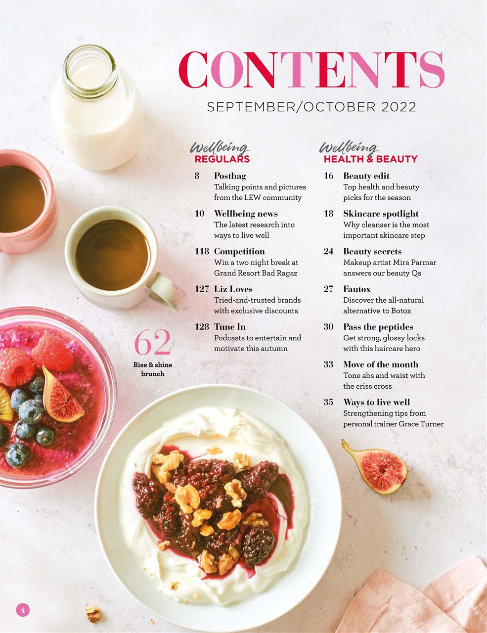 Liz Earle Wellbeing Preview Pages