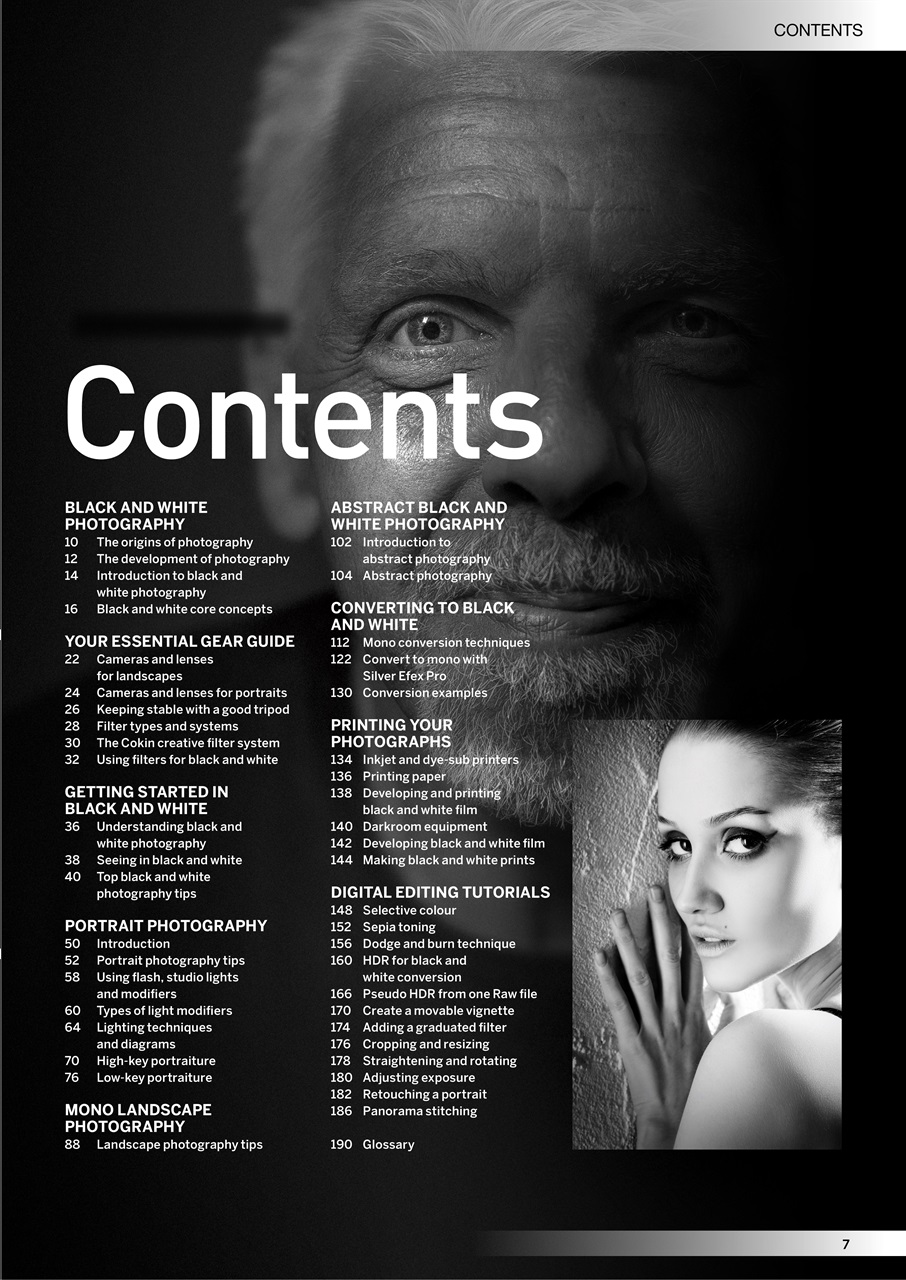 Black & White Photography The Complete Manual Preview Pages