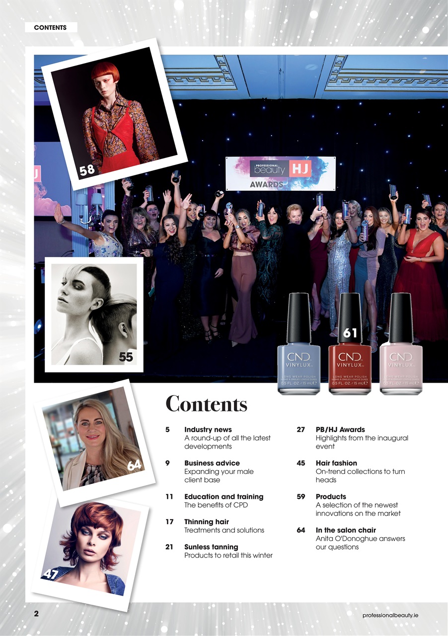 Professional Beauty & HJ Ireland Preview Pages