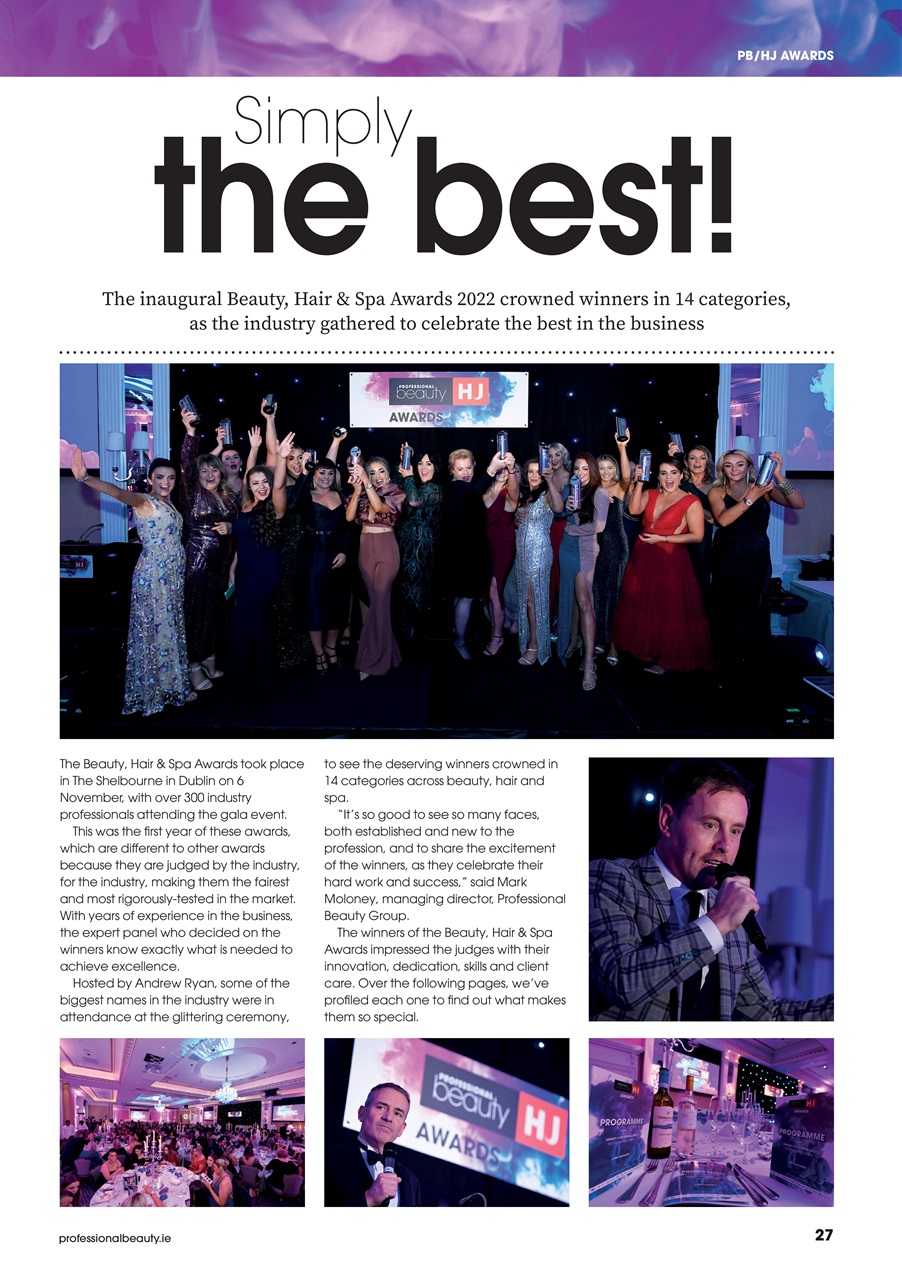 Professional Beauty & HJ Ireland Preview Pages