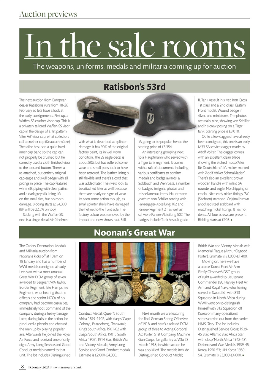 The Armourer Preview Pages