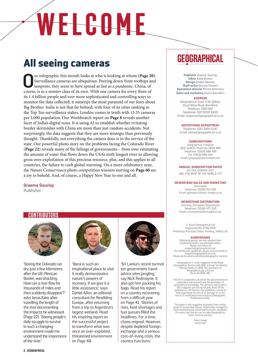 Geographical Preview Pages