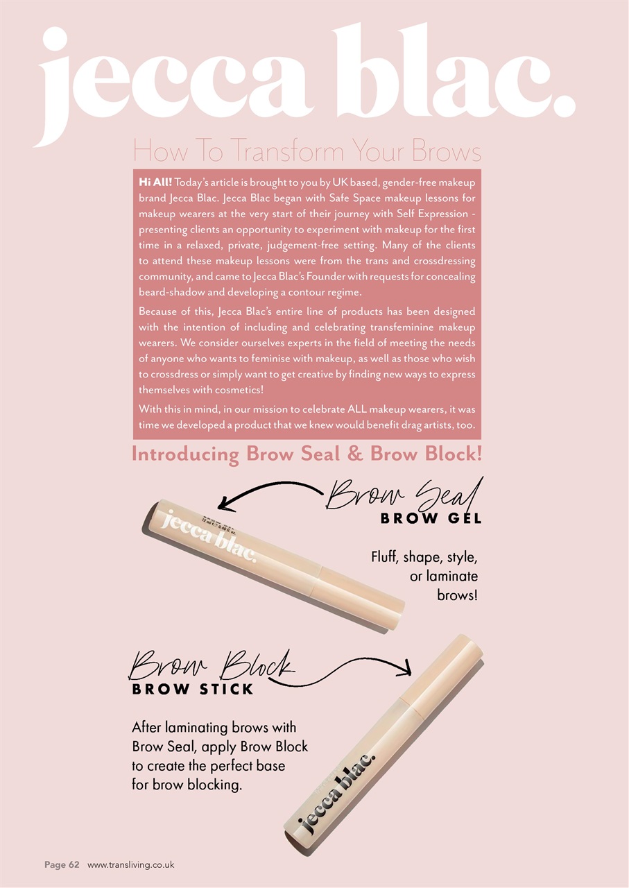 Transliving Magazine Preview Pages