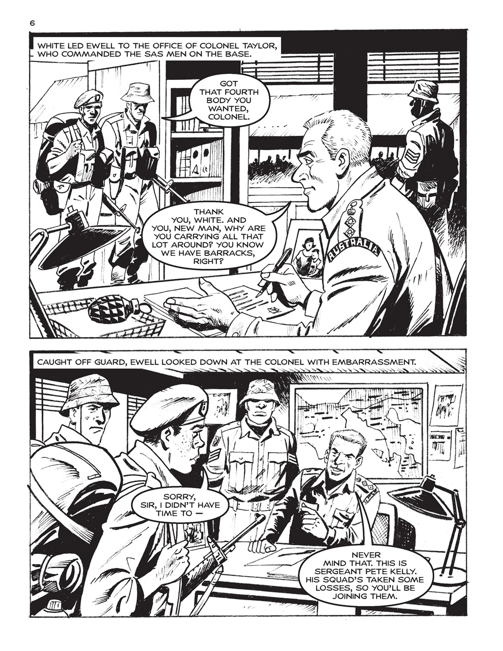 Commando Preview Pages