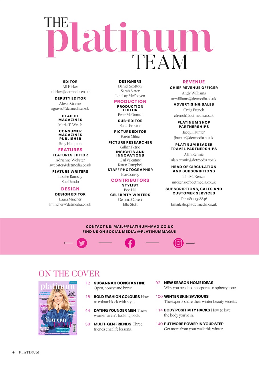 Platinum Preview Pages