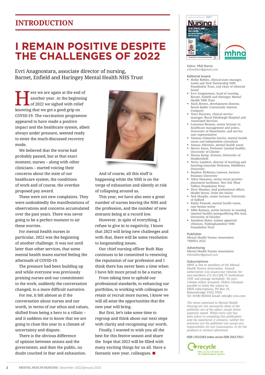 Mental Health Nursing Preview Pages