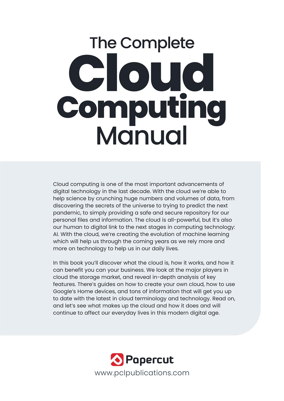 Cloud Computing The Complete Manual Preview Pages