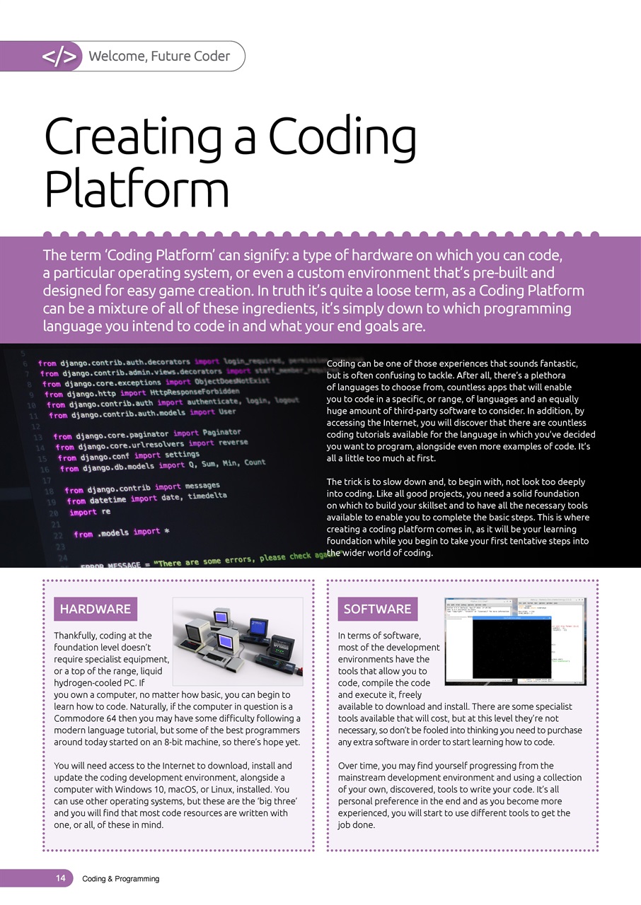 Coding & Programming The Complete Manual Preview Pages