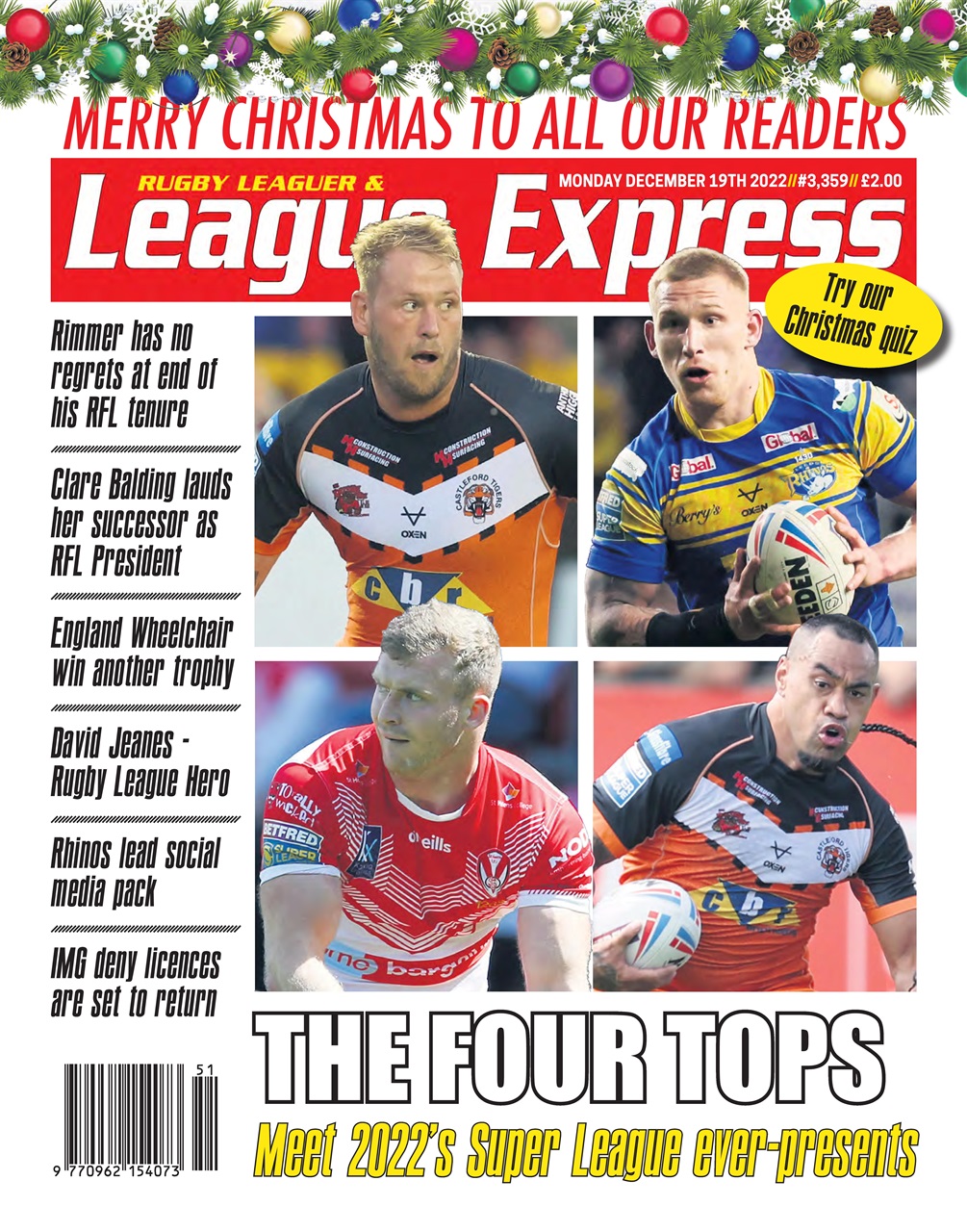 League Express Preview Pages