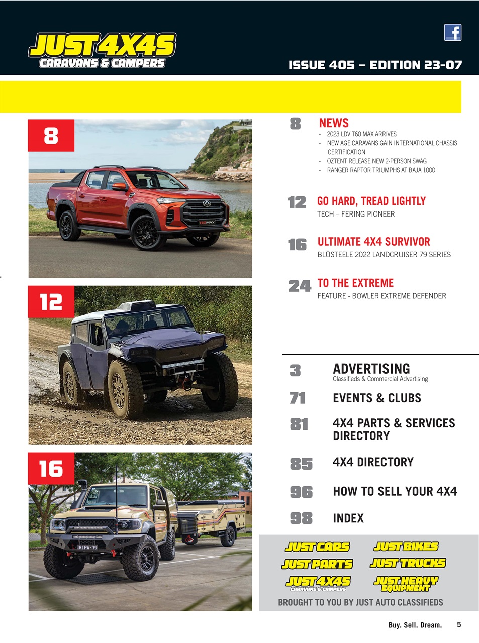 JUST 4X4S Preview Pages