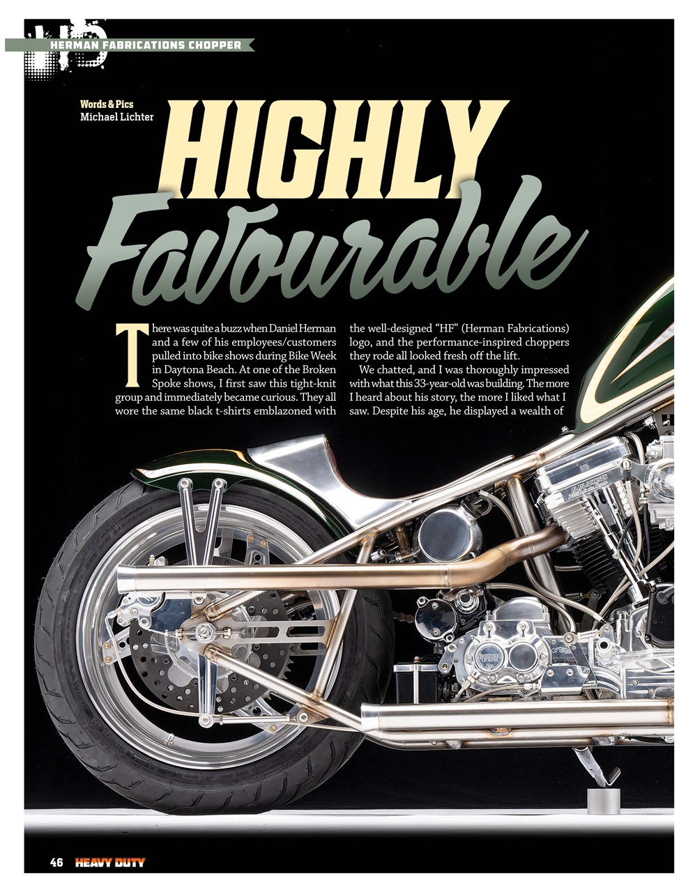 Heavy Duty Preview Pages