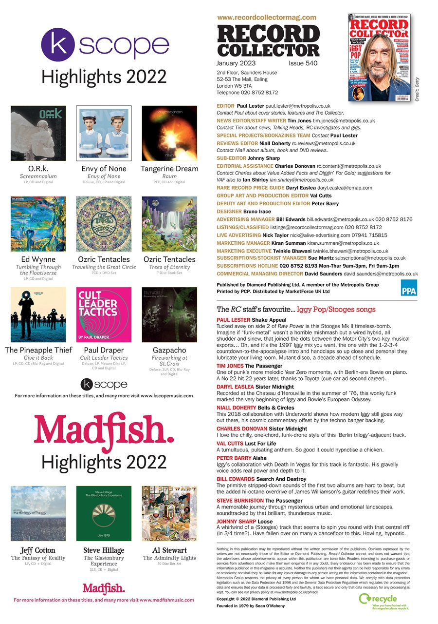 Record Collector Preview Pages