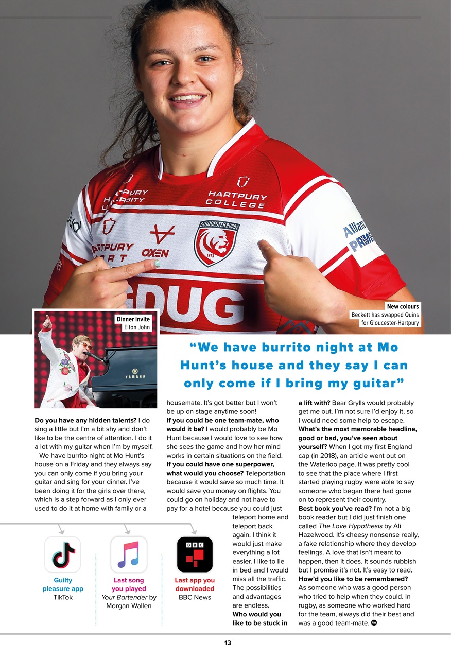 Rugby World Preview Pages