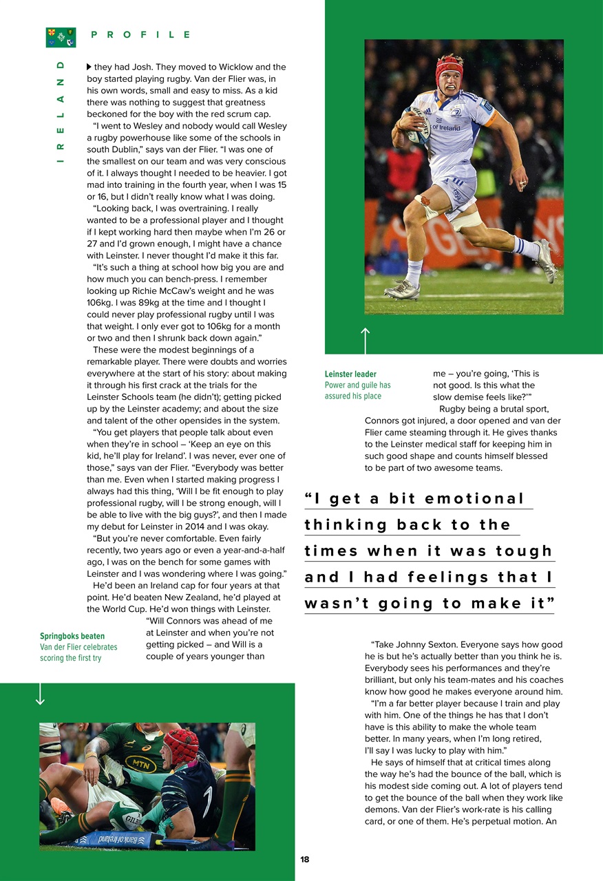 Rugby World Preview Pages