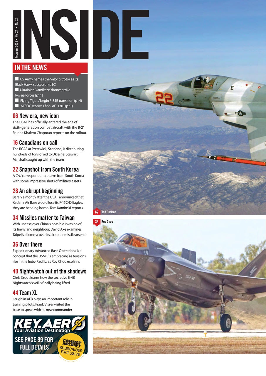 Combat Aircraft Journal Preview Pages