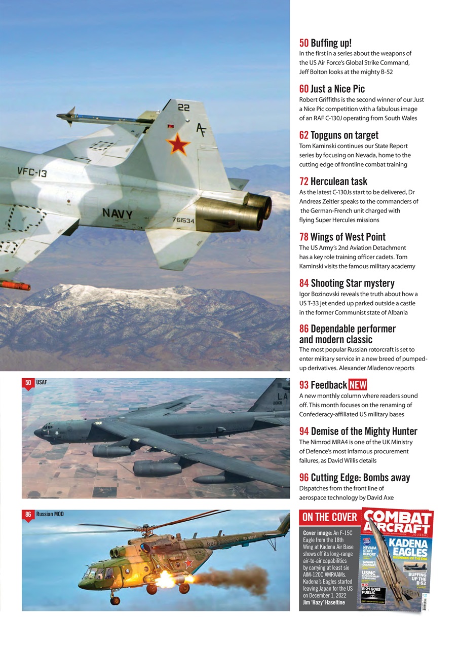 Combat Aircraft Journal Preview Pages