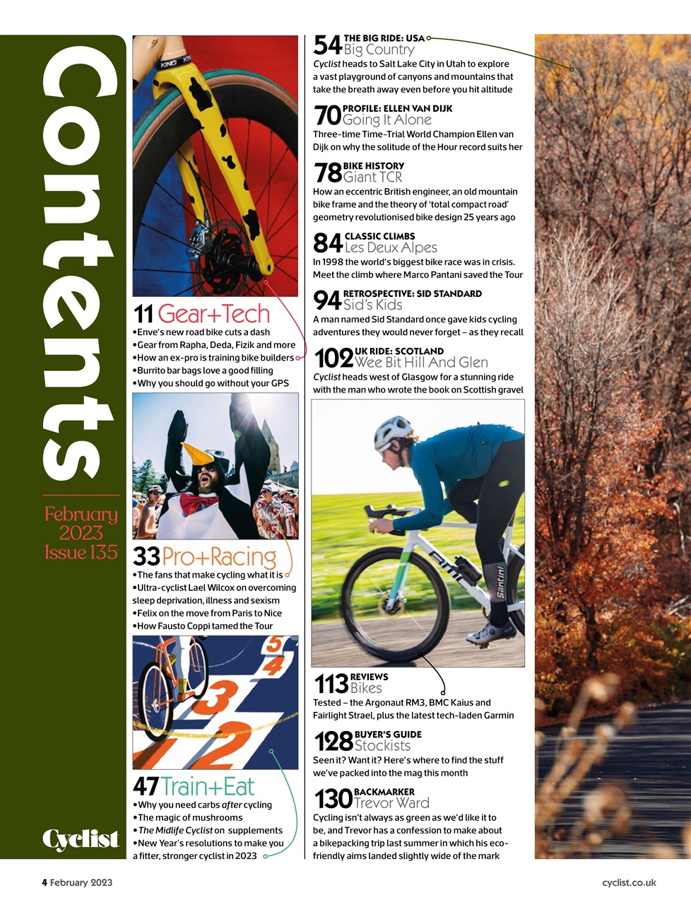 Cyclist Preview Pages