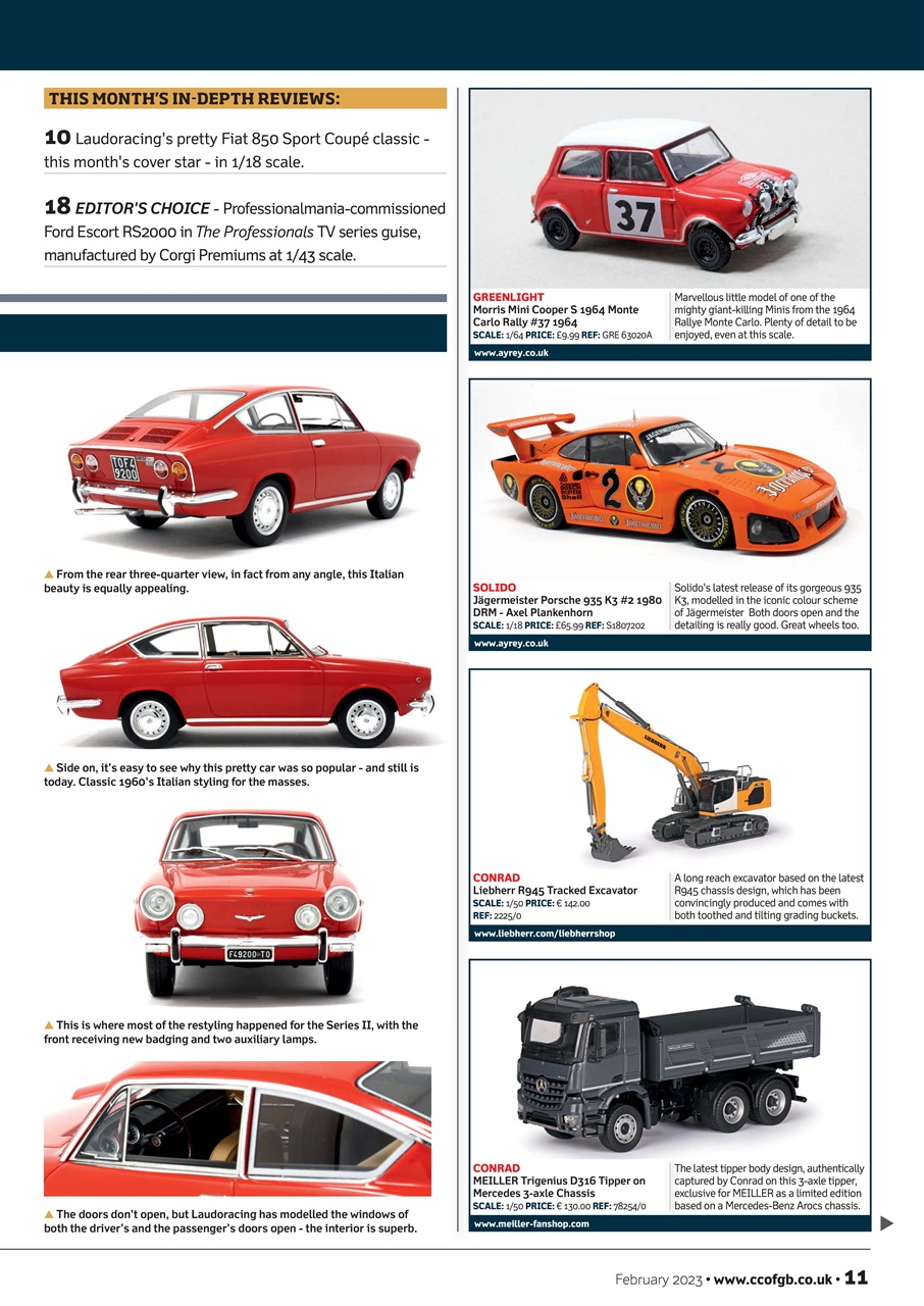 Diecast Collector Preview Pages