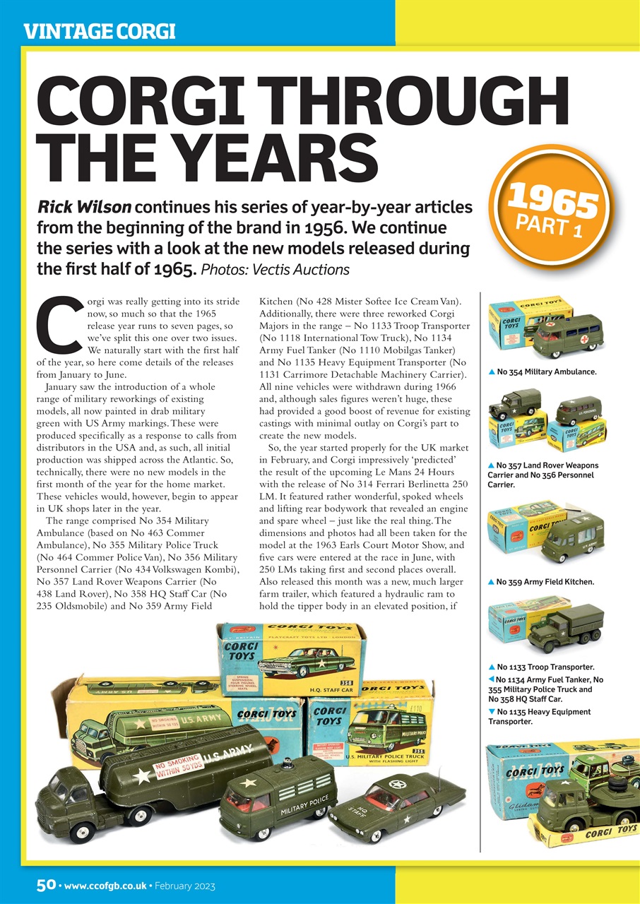 Diecast Collector Preview Pages