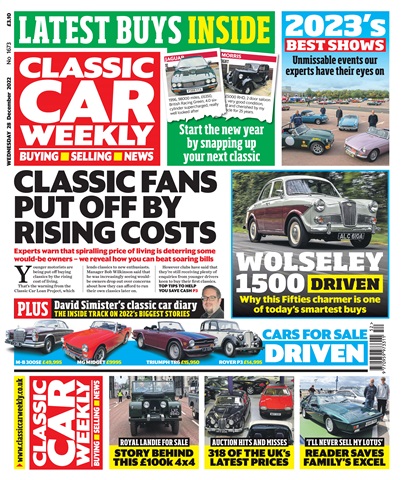 Classic Car Weekly issue 28-Dec-22
