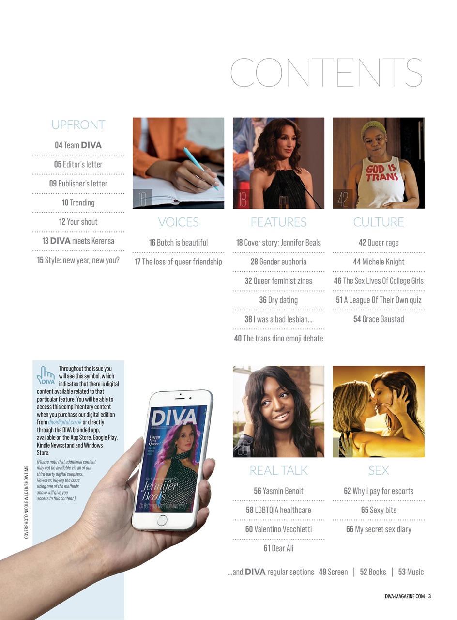 DIVA Magazine Preview Pages