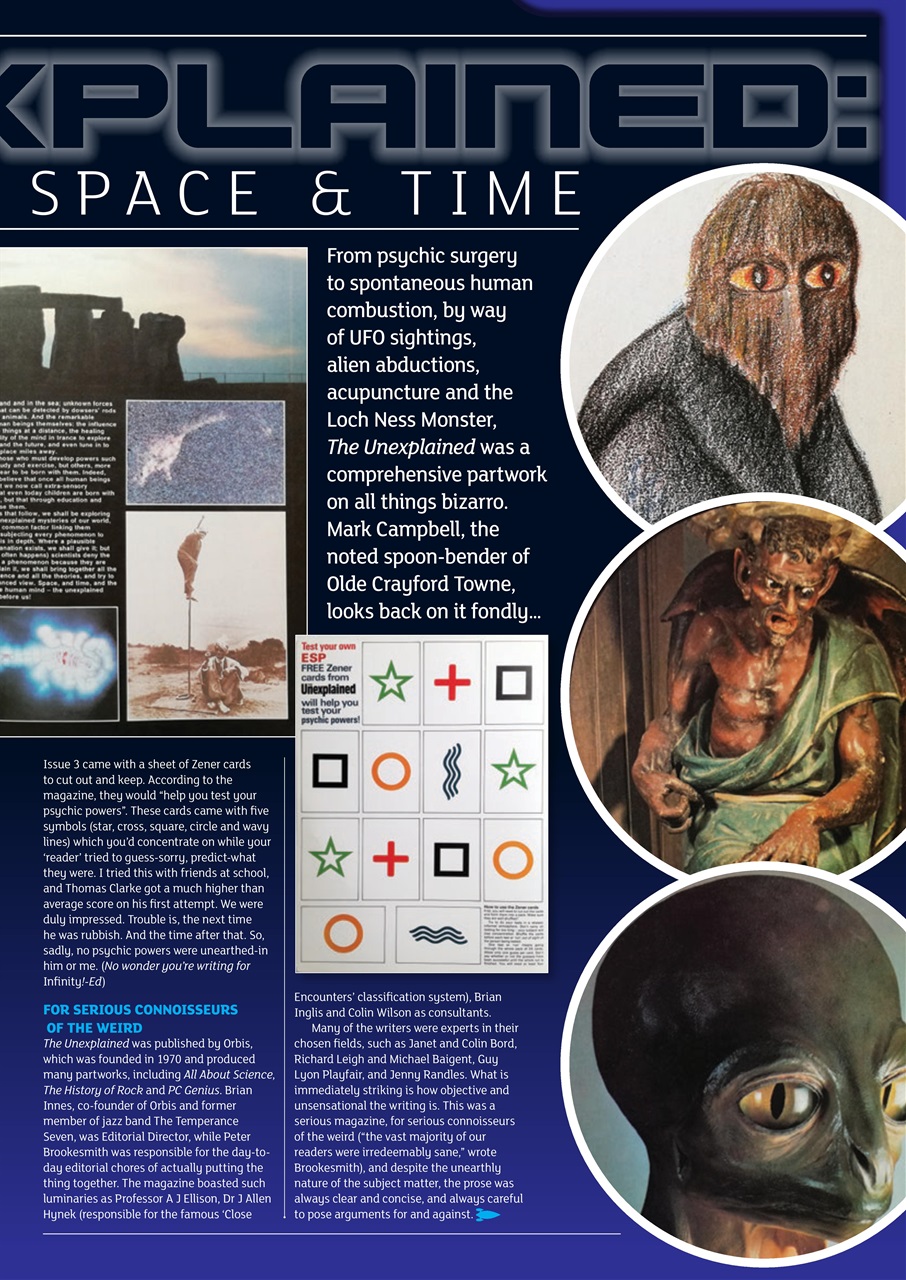 Infinity Magazine Preview Pages