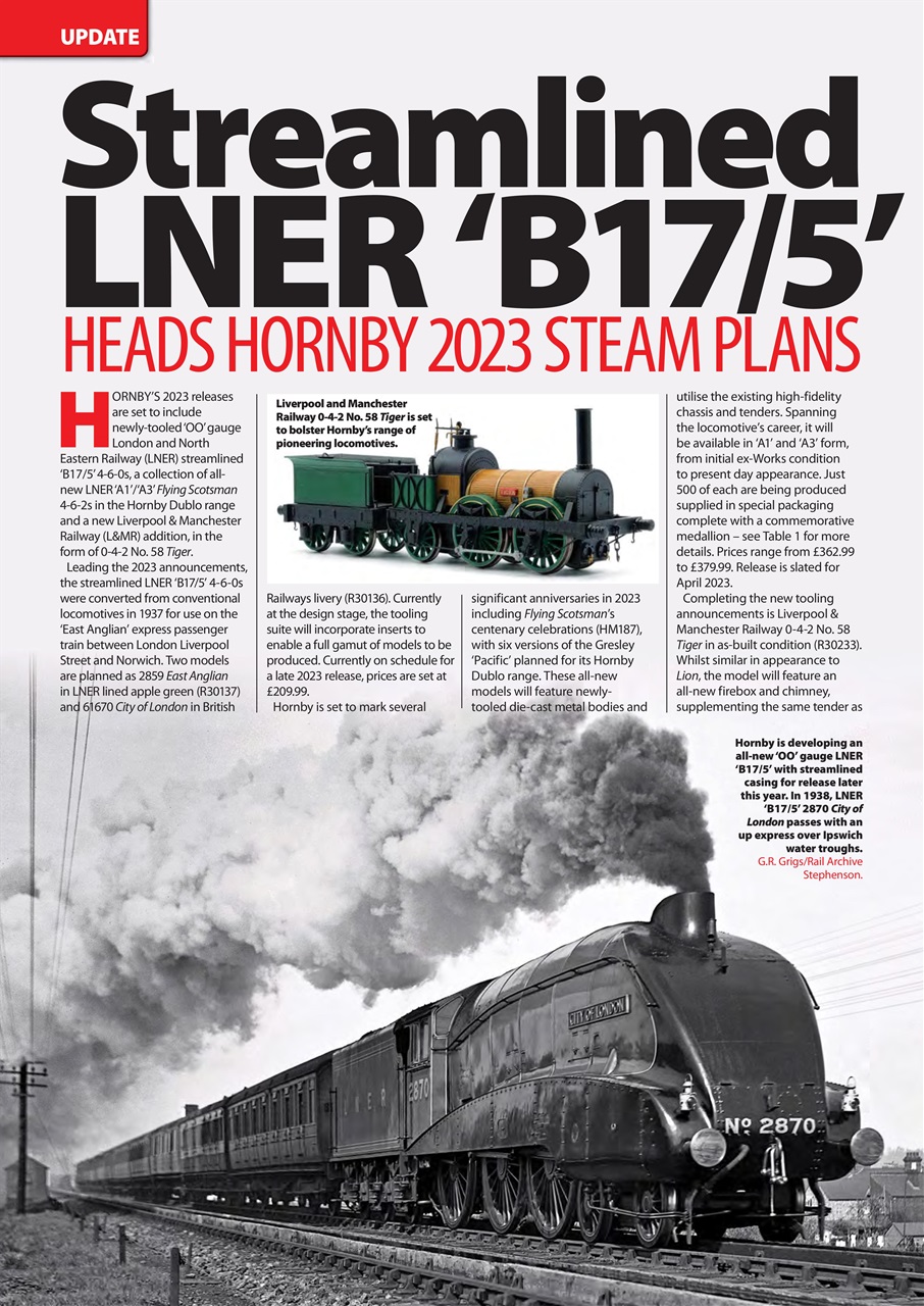 Hornby Magazine Preview Pages
