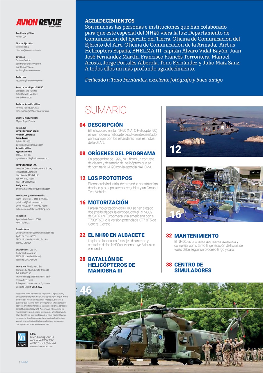 Avion Revue Internacional Preview Pages