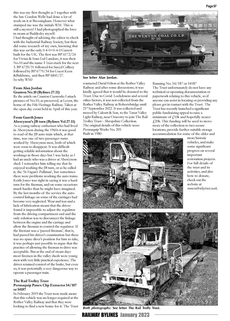 Railway Bylines Preview Pages