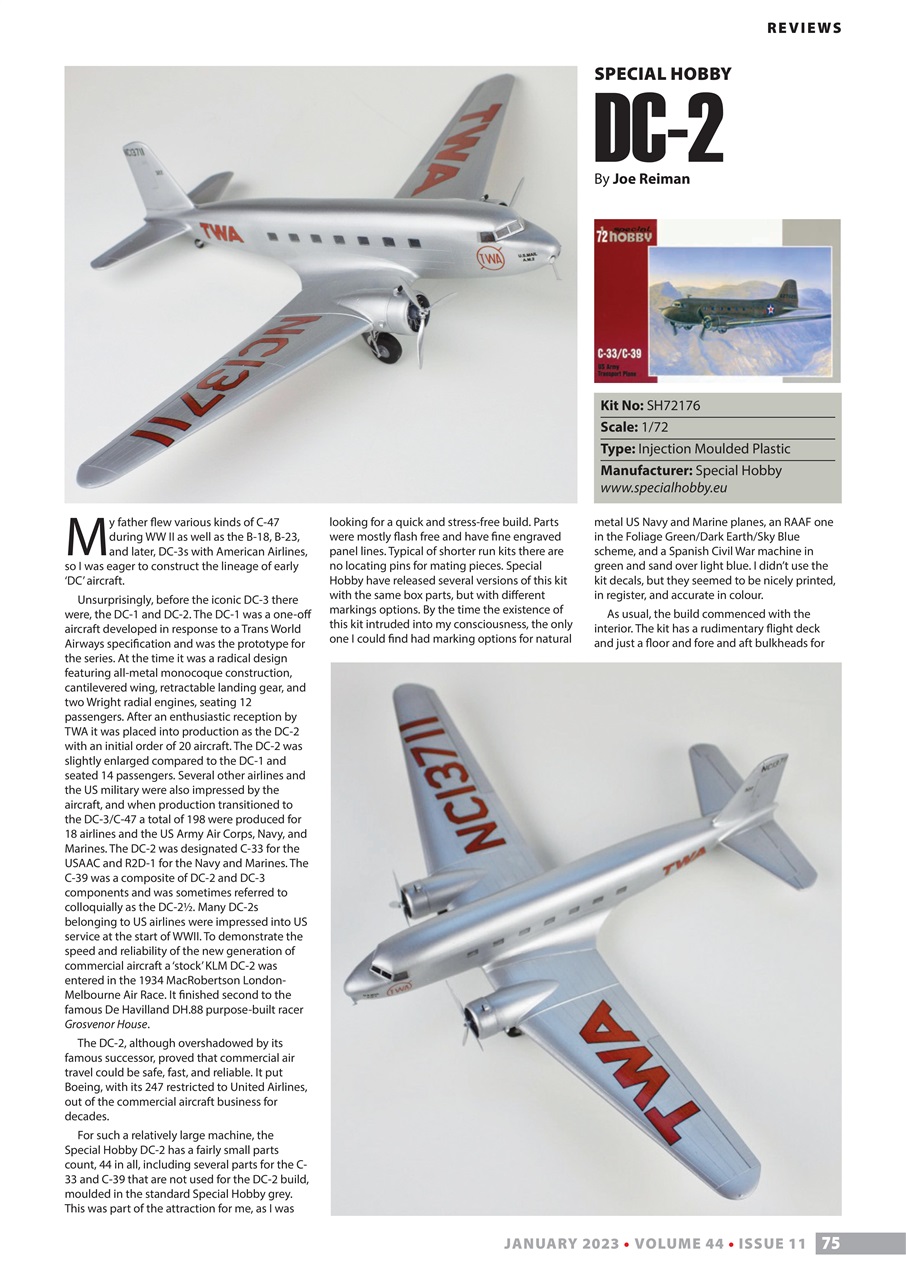Scale Aircraft Modelling Preview Pages