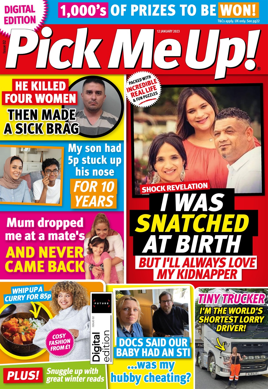 Pick Me Up Preview Pages