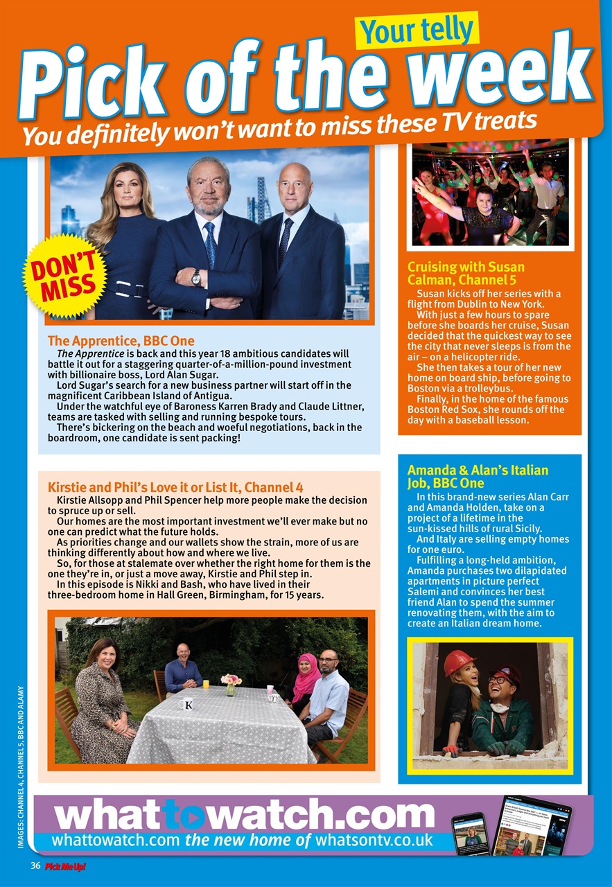 Pick Me Up Preview Pages